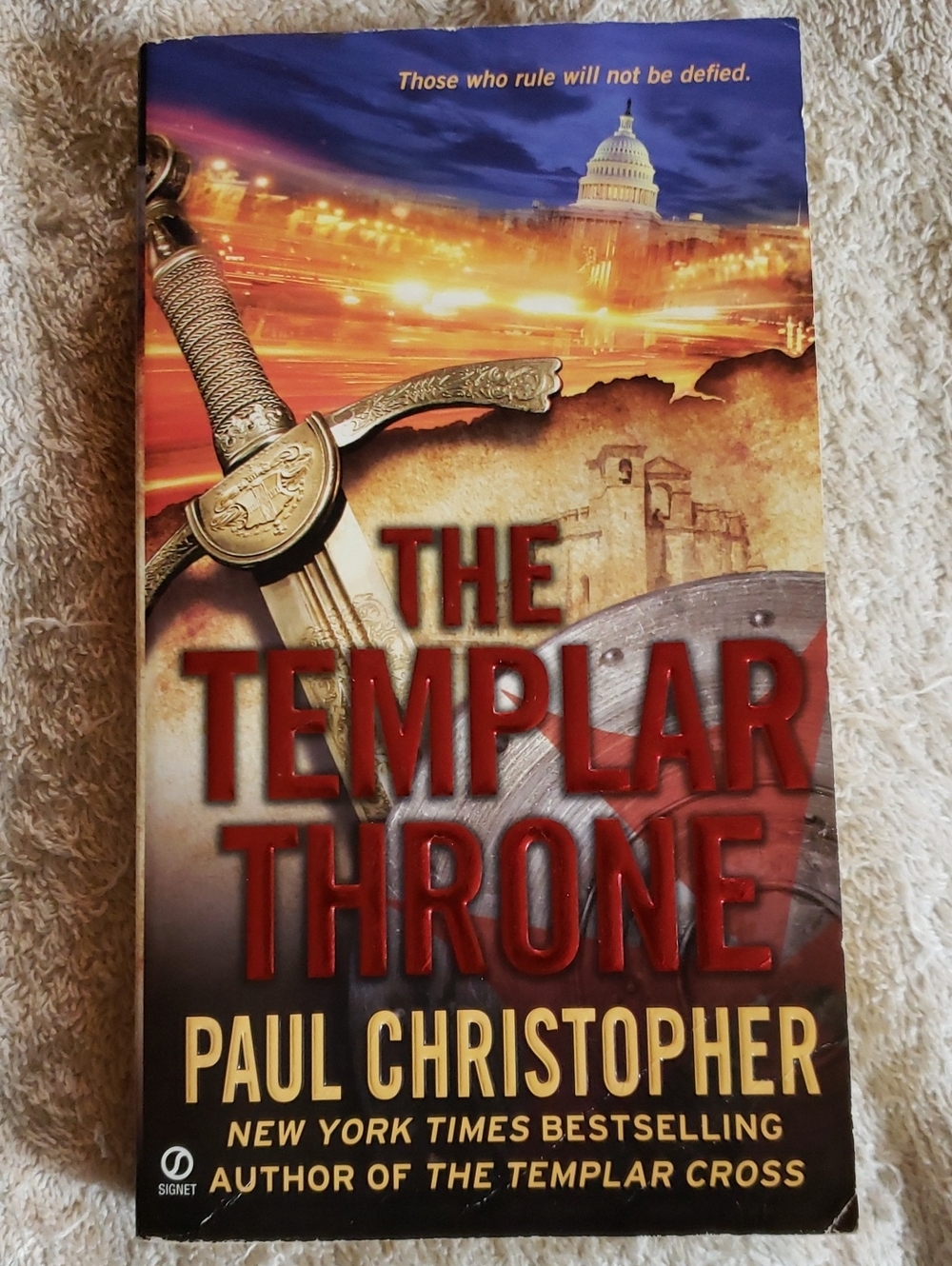 📚4 For $20 - The Templar Throne By Paul Christopher